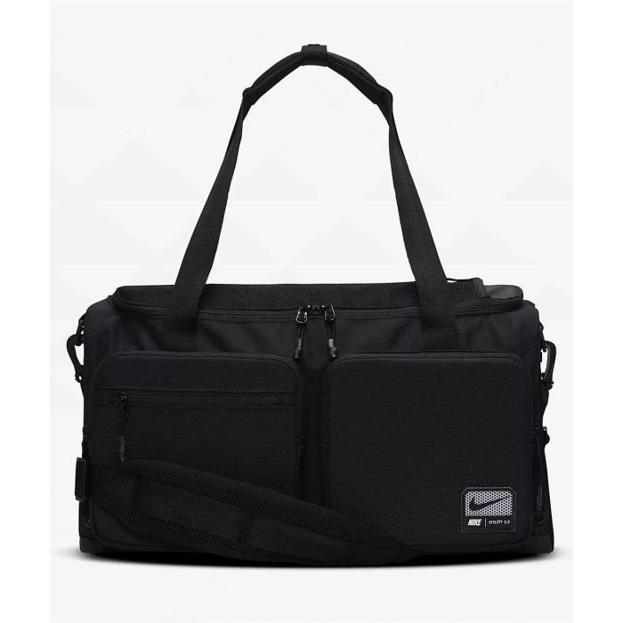 ナイキ Nike 【 Utility Power 2.0 Black Duffel Bag Men\u0027s Black 】 Power 力強さ 黒いこと 黒いこと ダッフル 御徒面子 メンズ 黒いこと 黒いこと