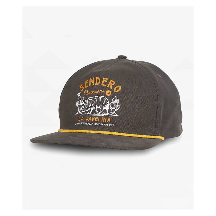【★百貨店SALE★6/11真夜中2時迄】Sendero Provisions 【 Sendero La Javelina White Snapback Hat Snapback Hat Men\u0027s Black 】 天使の都市 白いこと 白いこと Snapback スナップバック 御徒面子 メンズ 黒いこと 黒いこと