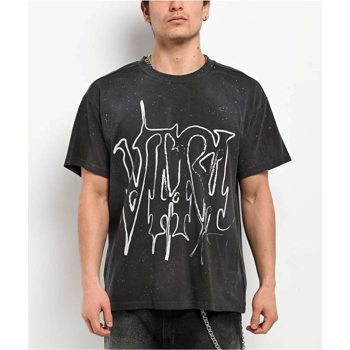 Vitriol 【 From Ash Grey Wash T-Shirt Men's Dark Grey 】 灰色 グレー Tシャツ メンズ 灰色 グレー｜スニケス