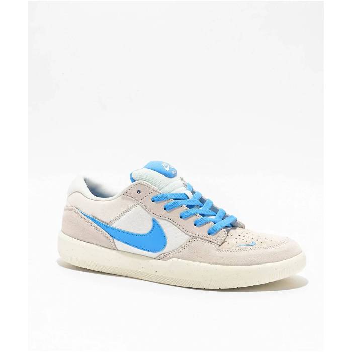 【★百貨店SALE★6/11真夜中2時迄】ナイキ Nike 【 Sb Force 58 Summit White \u0026 University Blue Skate Shoes Men\u0027s White 】 エスビー 白いこと 白いこと 青碧 青碧 Skate 滑る シューズ 運動すること靴 メンズ 白いこと 白いこと