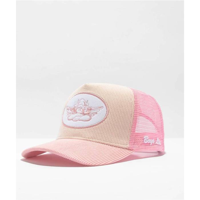 【★百貨店SALE★6/11真夜中2時迄】Boys Lie 【 Pink Trucker Hat Women\u0027s Multicolor 】 pink さくら色 トラッカー レディース