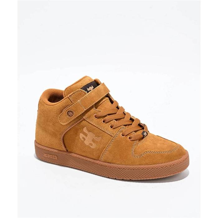 Ipath 【 Grasshopper Cognac Skate Shoes Men\u0027s Natural 】 Skate 滑る シューズ 運動すること靴 メンズ 自然的