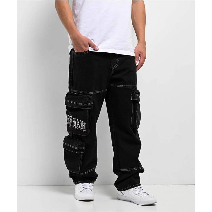 Ninth Hall 【 Ambush Black 3D Cargo Pants Men's Black 】 黒色 ブラック カーゴ メンズ 黒色 ブラック