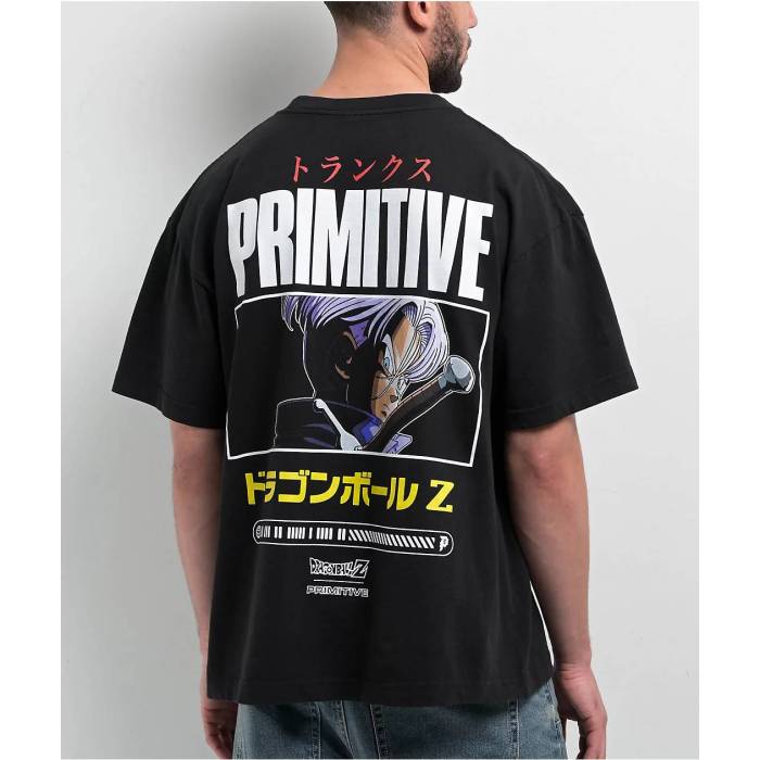 【★百貨店SALE★6/11真夜中2時迄】大時代 Primitive 【 X Dragon Ball Z Resistance Black T-Shirt Men\u0027s Black 】 火竜 黒いこと 黒いこと ティーシャツ メンズ 黒いこと 黒いこと