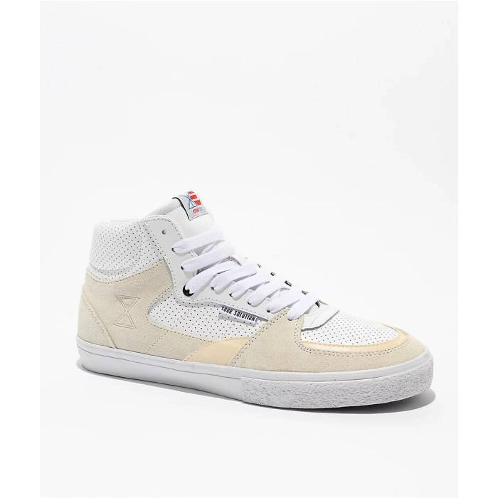 エトニーズ Etnies 【 X Sour Solution Screw Mid White Skate Shoes Men's White 】 ミッド 白色 ホワイト Skate スケート シューズ 運動靴 メンズ 白色 ホワイト