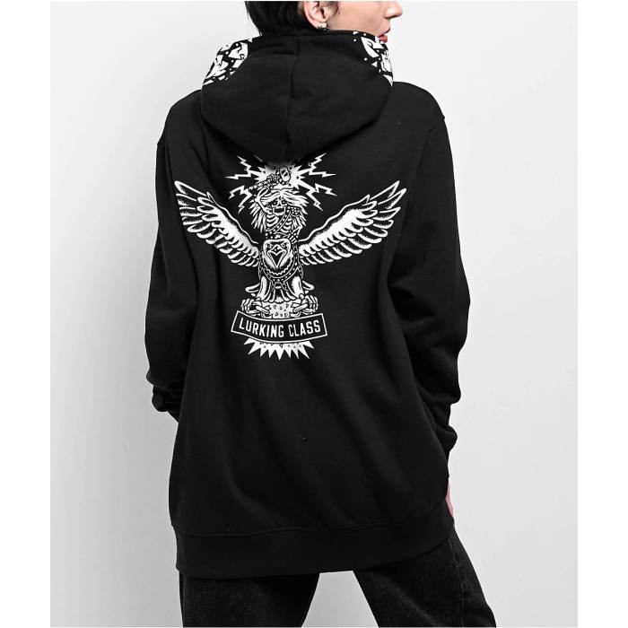 【★百貨店SALE★6/11真夜中2時迄】Lurking Class By Sketchy Tank 【 Unchained Bodybag Black Zip Hoodie Women\u0027s Black 】 黒いこと 黒いこと フーディー パーカー レディース 黒いこと 黒いこと