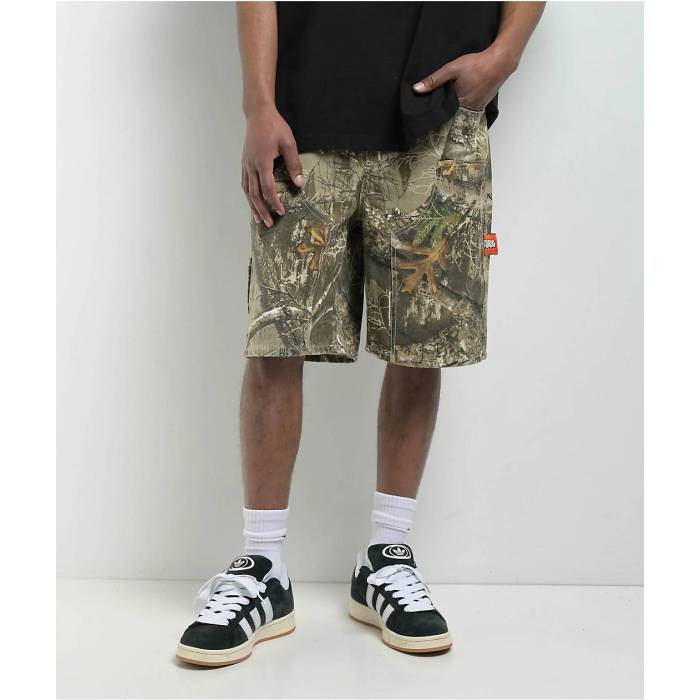 エンパイア Empyre 【 X Realtree Edge Double Knee Loose Carpenter Shorts Men's Brown 】 ショーツ メンズ 茶色 ブラウン