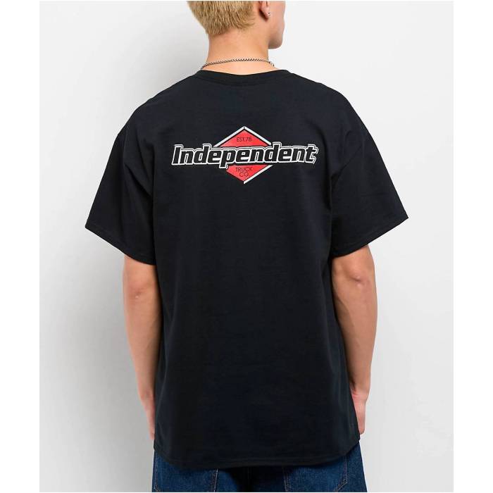 【★百貨店SALE★6/11真夜中2時迄】Independent 【 Mojochrome Black T-Shirt Men\u0027s Black 】 黒いこと 黒いこと ティーシャツ メンズ 黒いこと 黒いこと