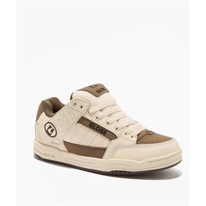 グローブ Globe 【 Tilt Parchment Skate Shoes Men's Natural 】 Skate スケート シューズ 運動靴 メンズ ナチュラル