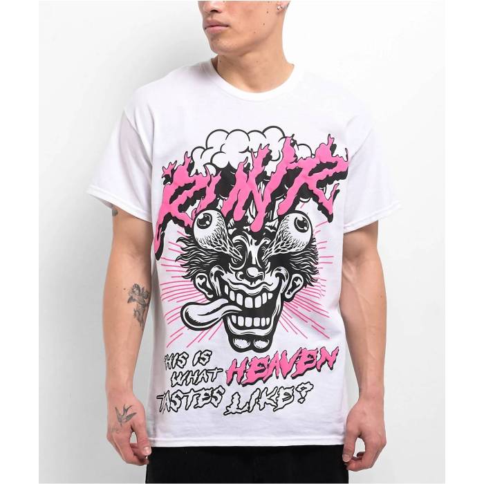【★百貨店SALE★6/11真夜中2時迄】Runtz 【 Taste Of  White T-Shirt Men\u0027s White 】 白いこと 白いこと ティーシャツ メンズ 白いこと 白いこと