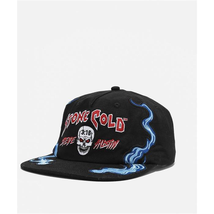 Wwe 【 Stone Cold 3:16 Black Snapback Hat Men's Black 】 黒色 ブラック Snapback スナップバック バッグ メンズ 黒色 ブラック｜スニケス