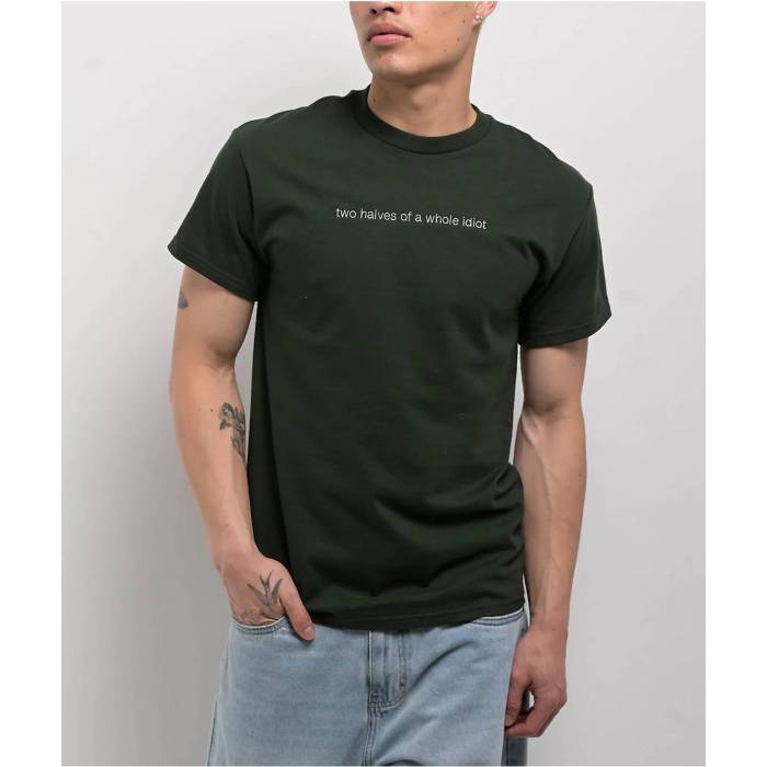 【★百貨店SALE★6/11真夜中2時迄】A.lab 【 Whole Idiot Green T-Shirt Men\u0027s Green 】 green 緑・緑であること ティーシャツ メンズ green 緑・緑であること
