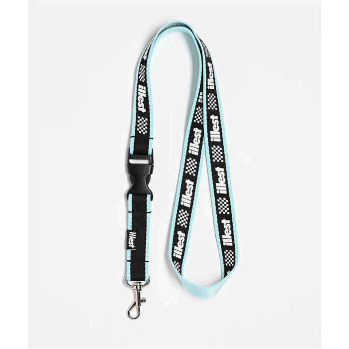 Illest 【 Racing Black & Blue Lanyard Men's Black 】 黒色 ブラック 青色 ブルー メンズ 黒色 ブラック