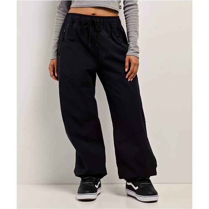 【★百貨店SALE★6/11真夜中2時迄】ボルコム Volcom 【 Slashslapper Black 10K Snowboard Pants Women\u0027s Black 】 黒いこと 黒いこと レディース 黒いこと 黒いこと