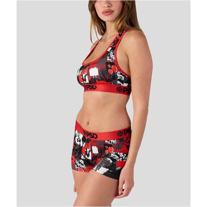 ピーエスディーアンダーウェア Psd Underwear 【 Psd X It Checkers Sports Bra Women's Red 】 レディース Red 赤・レッド 12,530円