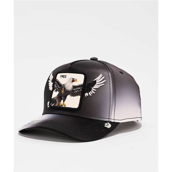 【★百貨店SALE★6/11真夜中2時迄】Goorin Bros. 【 Eagle Wings Black \u0026 White Gradient Snapback Hat Men\u0027s Black 】 黒いこと 黒いこと 白いこと 白いこと Snapback スナップバック 御徒面子 メンズ 黒いこと 黒いこと