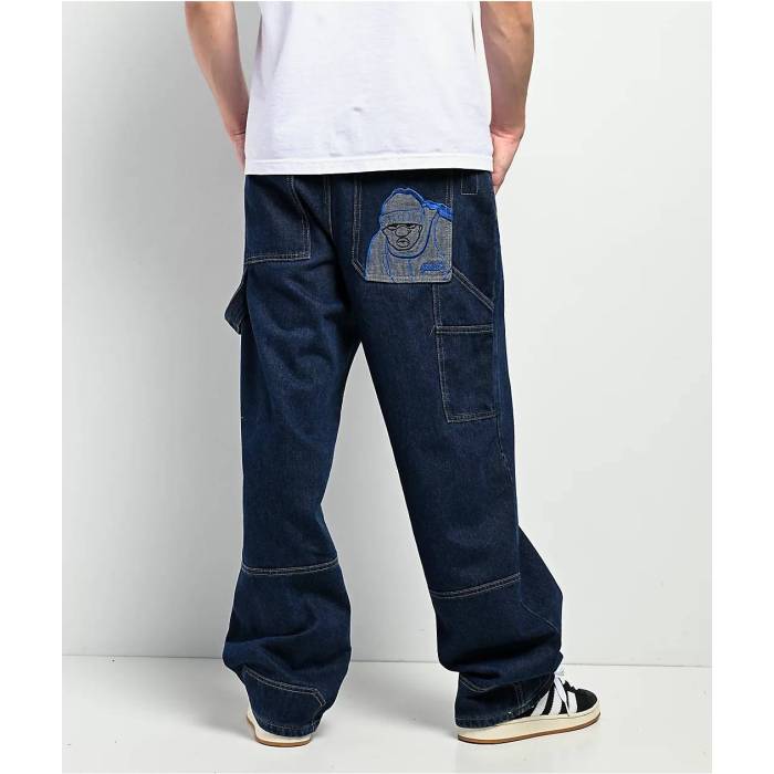 サウスポール Southpole 【 125 Navy Carpenter Jeans Men's Navy 】 紺色 ネイビー ジーンズ メンズ 紺色 ネイビー