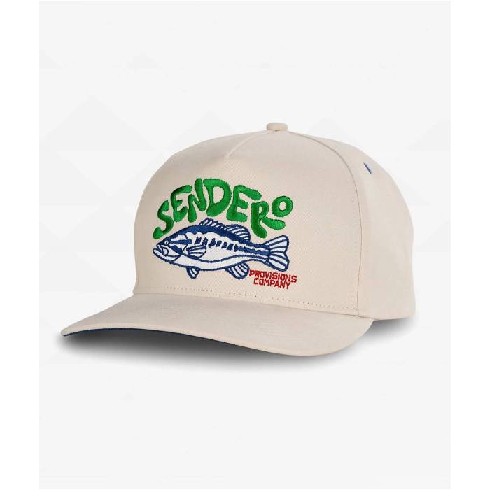 【★百貨店SALE★6/11真夜中2時迄】Sendero Provisions 【 Sendero Lunker Natural Snapback Hat Men\u0027s Natural 】 自然的 Snapback スナップバック 御徒面子 メンズ 自然的