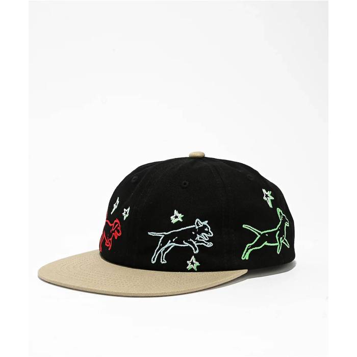 【★百貨店SALE★6/11真夜中2時迄】ハフ Huf 【 Fetch Black Snapback Hat Men\u0027s Black 】 黒いこと 黒いこと Snapback スナップバック 御徒面子 メンズ 黒いこと 黒いこと