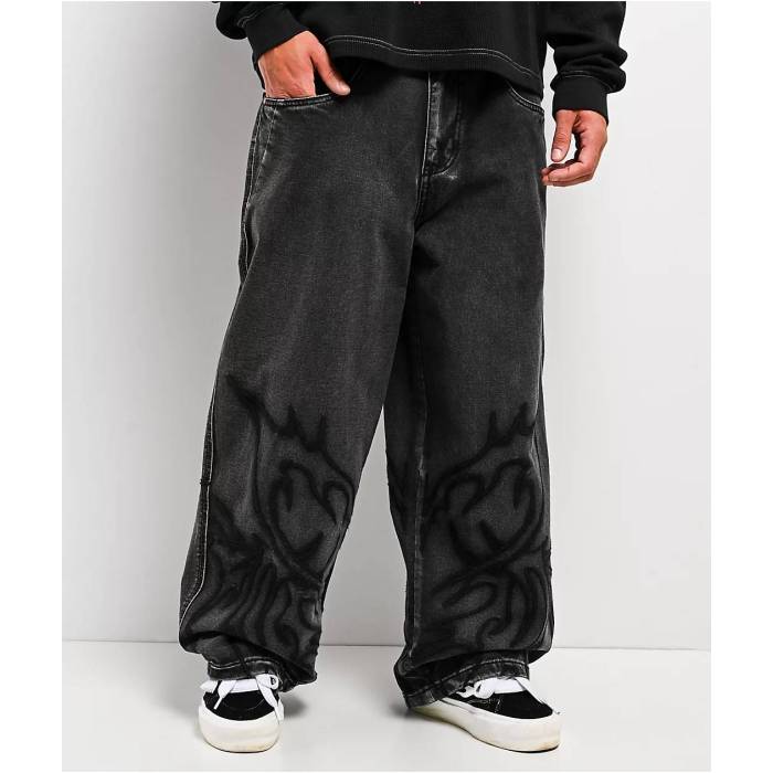 Vitriol 【 Void Brimstone Wash Ultra Wide Canvas Pants Men's Black 】 ultra ウルトラ メンズ 黒色 ブラック