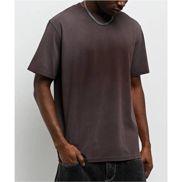 【★百貨店SALE★6/11真夜中2時迄】Ninth Hall Fundamentals 【 Shipwreck Brown Boxy T-Shirt Men\u0027s Brown 】 赤銅色 赤銅色 ティーシャツ メンズ 赤銅色 赤銅色