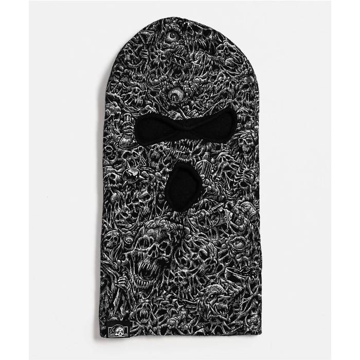 Lurking Class By Sketchy Tank 【 X Matt Stikker Madness Black Balaclava Men\u0027s Black 】 マッドネス 黒いこと 黒いこと メンズ 黒いこと 黒いこと
