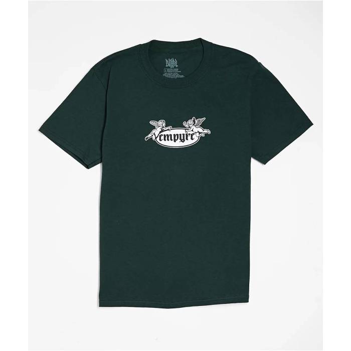 【★百貨店SALE★6/11真夜中2時迄】帝国 Empyre 【 Kids Cherub Taggers Green T-Shirt Kids\u0027 Green 】 green 緑・緑であること ティーシャツ green 緑・緑であること