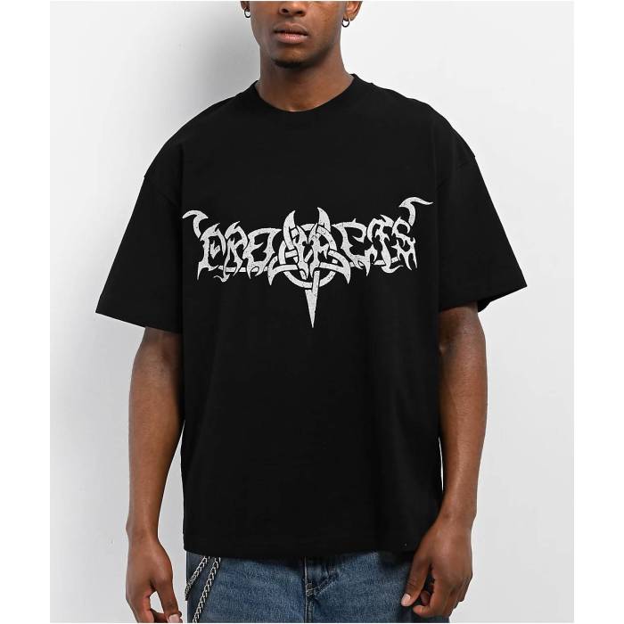 ブルックリンプロジェクト Brooklyn Projects 【 Fight Black T-Shirt Men's Charcoal 】 黒色 ブラック Tシャツ メンズ チャコール