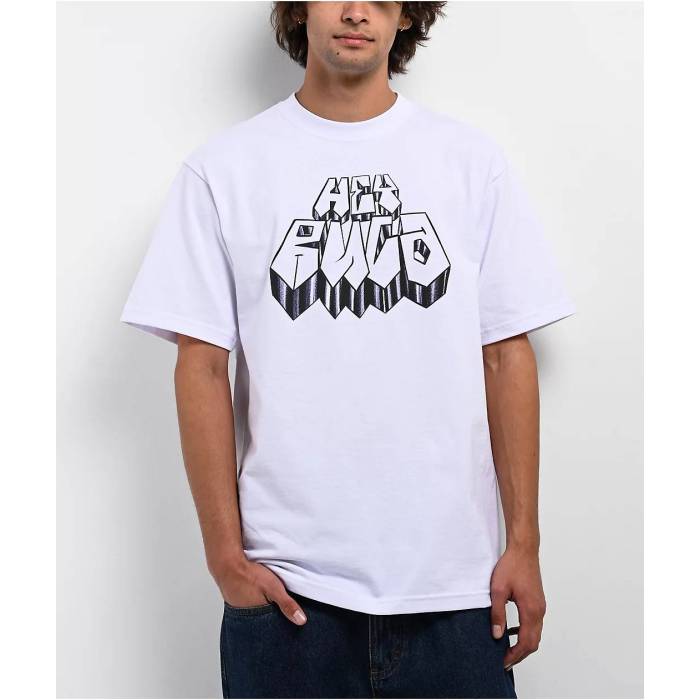 【★百貨店SALE★6/11真夜中2時迄】Hey Ruca 【 Old Days White T-Shirt Men\u0027s White 】 白いこと 白いこと ティーシャツ メンズ 白いこと 白いこと
