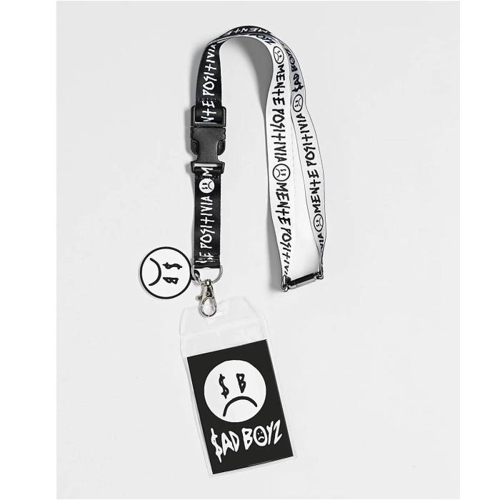 Sad Boyz 【 $Ad Boyz By Junior H Black Lanyard Men's Black 】 黒色 ブラック メンズ 黒色 ブラック|スニケス