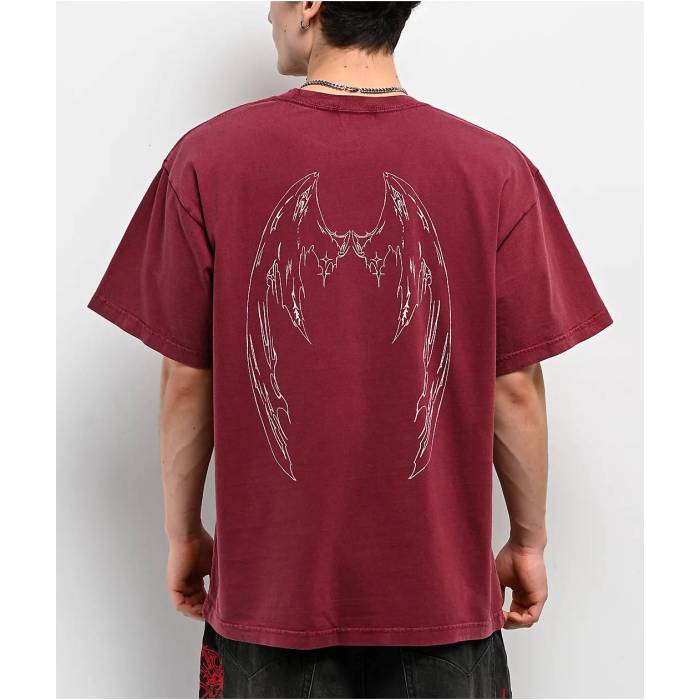 Vitriol 【 Burial Maroon T-Shirt Men's - 】 マルーン Tシャツ メンズ NULL｜スニケス