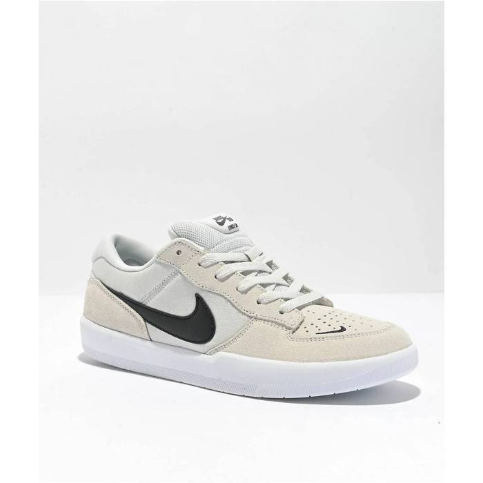 【★百貨店SALE★6/11真夜中2時迄】ナイキ Nike 【 Sb Force 58 Photon Dust Black \u0026 White Skate Shoes Men\u0027s Grey 】 エスビー 黒いこと 黒いこと 白いこと 白いこと Skate 滑る シューズ 運動すること靴 メンズ 薄墨色 薄墨色