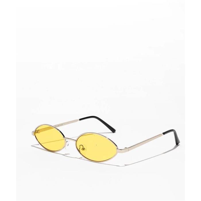 エンパイア Empyre 【 Miller Yellow \u0026 Gold Oval Sunglasses Men Multicolor 】 yellow 黄色・イエロー ゴールド サングラス メンズ