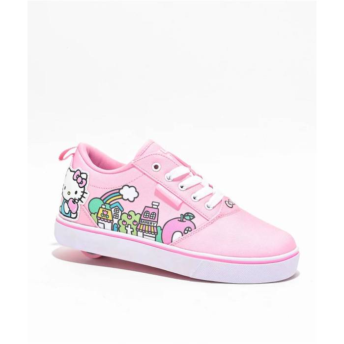 ヒーリーズ Heelys 【 X Hello Kitty Kids Pro 20 Pink \u0026 White Shoes Kids Light Pastel Pink 】 プロ pink ピンク 白色 ホワイト シューズ 運動靴 pink ピンク