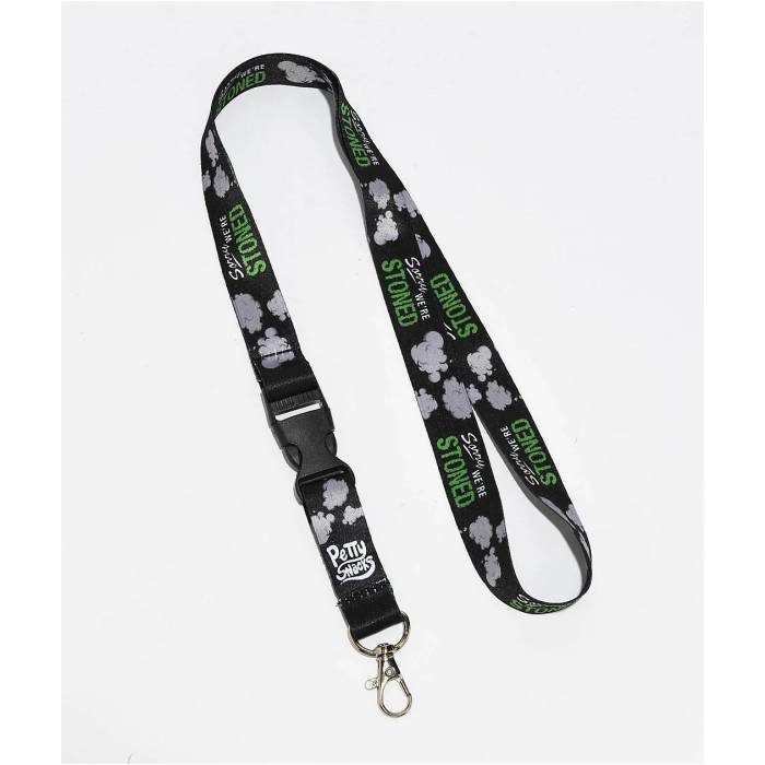 Petty Snacks 【 Sorry Lanyard Men's Black 】 メンズ 黒色 ブラック