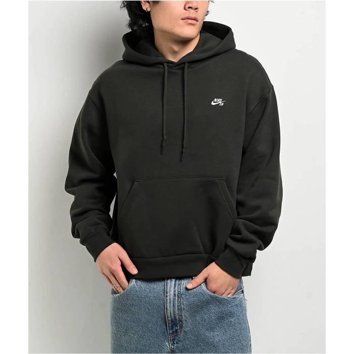 【★百貨店SALE★6/11十二時2時迄】ナイキ Nike 【 Sb Logo Sequoia Hoodie Men\u0027s Dark Green 】 エスビー ロゴタイプ フーディー パーカー メンズ green 緑・緑であること