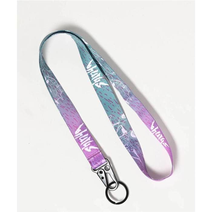 Shinya 【 90S Teal & Purple Lanyard Men's Multicolor 】 Purple 紫・パープル メンズ