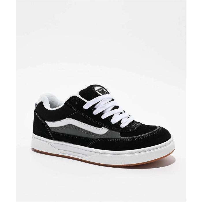 ヴァンズ Vans 【 Estazzo Black \u0026 White Skate Shoes Men\u0027s Black 】 黒いこと 黒いこと 白いこと 白いこと Skate 滑る シューズ 運動すること靴 メンズ 黒いこと 黒いこと
