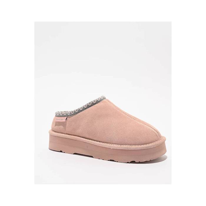 ベアパウ Bearpaw 【 Martis Peach Skin Slippers Women Pink 】 スリッパ レディース pink ピンク