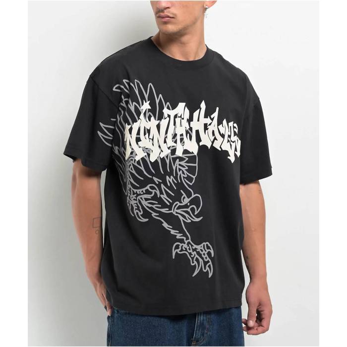 Ninth Hall 【 Ambush Eagle Black T-Shirt Men\u0027s Black 】 黒いこと 黒いこと プルオーバー メンズ 黒いこと 黒いこと