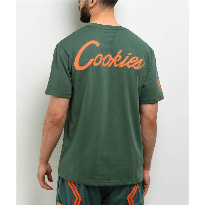 【★百貨店SALE★6/11十二時2時迄】Cookies Clothing 【 Cookies Legacy Green T-Shirt Men\u0027s Green 】 legacy レガシー green 緑・緑であること プルオーバー メンズ green 緑・緑であること