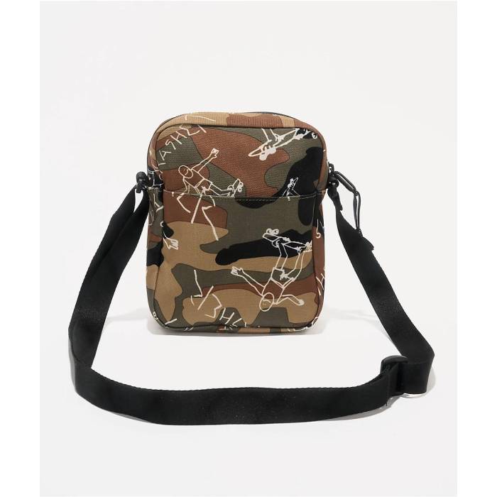 Herschel Supply 【 Co. X Thrasher Gonz Heritage Camo Crossbody Bag Men Multicolor 】 スラッシャー カモ柄 バッグ メンズ