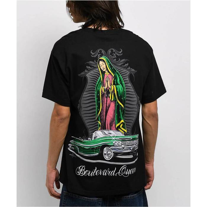 Dga 【 Boulevard Queen Black T-Shirt Men Black 】 黒色 ブラック Tシャツ メンズ 黒色 ブラック