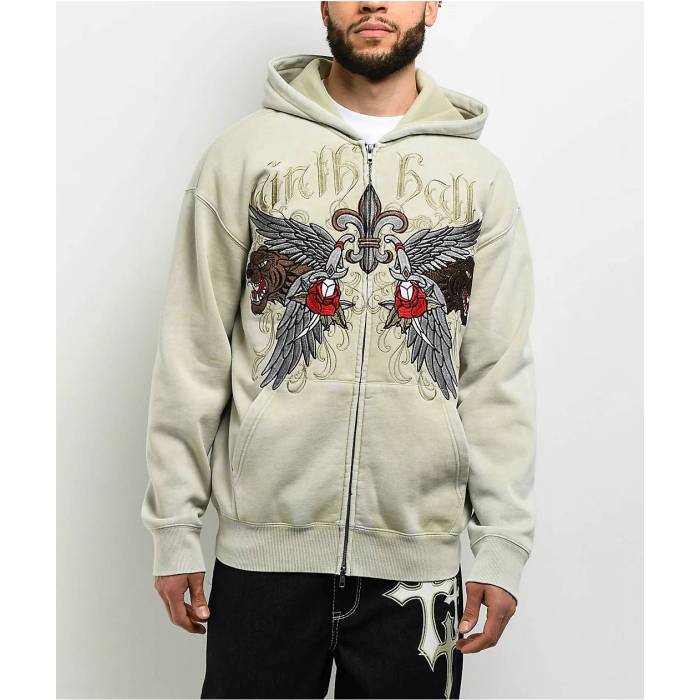 【★百貨店SALE★6/11十二時2時迄】Ninth Hall 【 Big Move Natural Zip Hoodie Men\u0027s Natural 】 自然的 フーディー パーカー メンズ 自然的