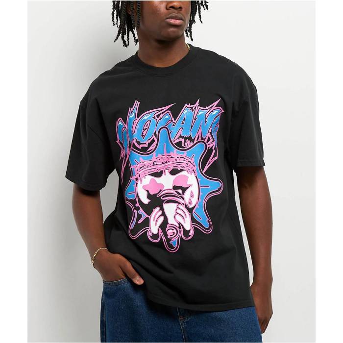 Glo Gang Worldwide 【 Glo Gang A Glory World Black T-Shirt Men's Black 】 黒色 ブラック Tシャツ メンズ 黒色 ブラック