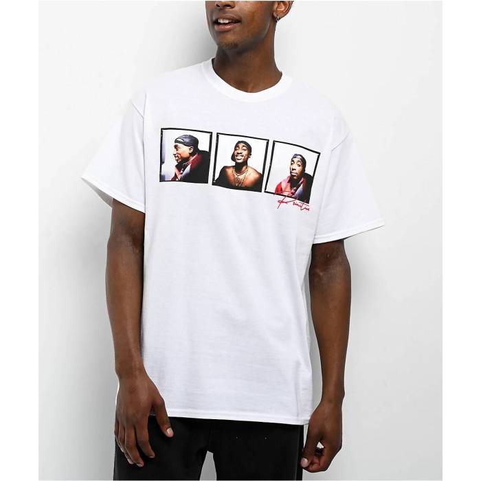 プリミティブ Primitive 【 X Tupac Truth White T-Shirt Men's White 】 白色 ホワイト Tシャツ メンズ 白色 ホワイト