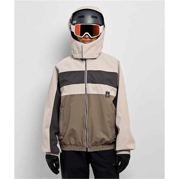 ボルコム Volcom 【 Dlm Natural & Stone 20K Snowboard Jacket Women's Beige 】 ナチュラル Jacket ジャケット レディース ベージュ 51,000円