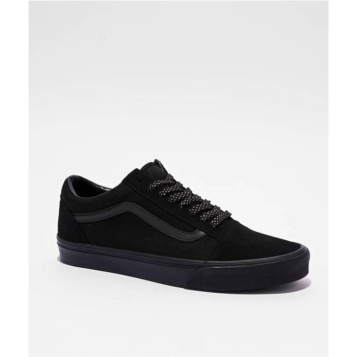 【★百貨店SALE★6/11真夜中2時迄】ヴァンズ Vans 【 Old Skool Reflective Pop Black Skate Shoes Men\u0027s Black 】 黒いこと 黒いこと Skate 滑る シューズ 運動すること靴 メンズ 黒いこと 黒いこと