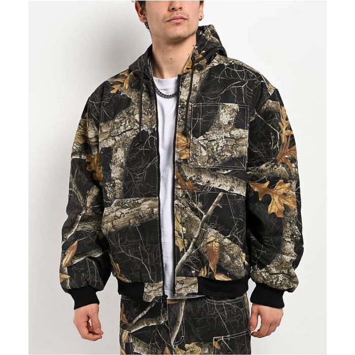 エンパイア Empyre 【 X Realtree Edge Colors Black Hooded Jacket Men's Black 】 黒色 ブラック フード付 Jacket ジャケット メンズ 黒色 ブラック