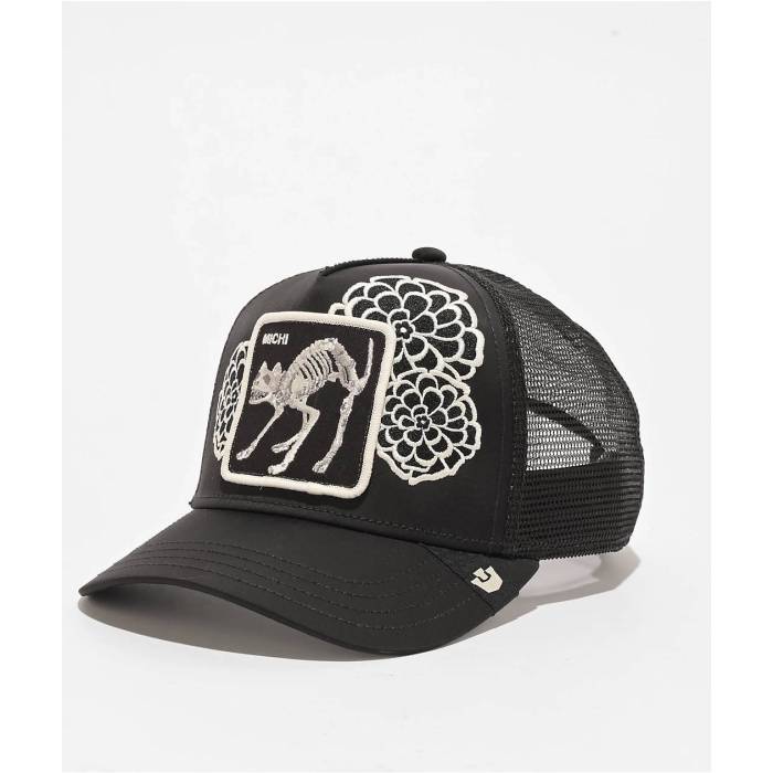 【★百貨店SALE★6/11真夜中2時迄】Goorin Bros. 【 Dia De Michi Black Trucker Hat Men\u0027s Black 】 黒いこと 黒いこと トラッカー メンズ 黒いこと 黒いこと